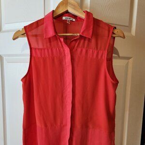 DKNY Sleeveless Blouse M